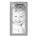 thumbnail image 2 of ArtToFrames 8" x 17" Silver Picture Frame, 8x17 inch Silver MDF Poster Frame (WOM-5329),  Pack, 2 of 8