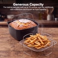 thumbnail image 6 of NuWave Brio 6-Quart. Digital Air Fryer Gourmet Accessory Kit, Baking, Stainless Steel, Pan, Bake, Fries, 6 of 6