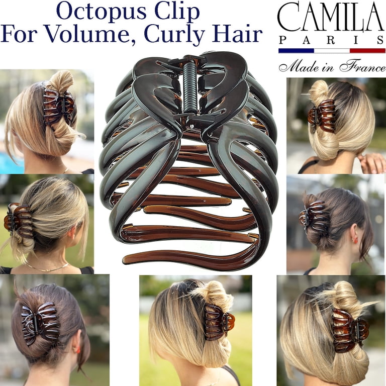 Camila Paris AD718 Octopus French Hair Clips for Women Thick  display picture 3