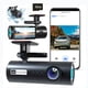thumbnail image 2 of 1.97in Dash Cam WiFi 1080P FHD Car Driving Recorder Front and Rear Car Cameras Infrared Night Vision/170 Wide Angle/Loop Recording with 32G Card Clearance Items, 2 of 9