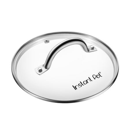 Glass Lid 48 - Instant Pot Tempered Glass Lid with Stainless Steel Rim and Handle - 6 Quart