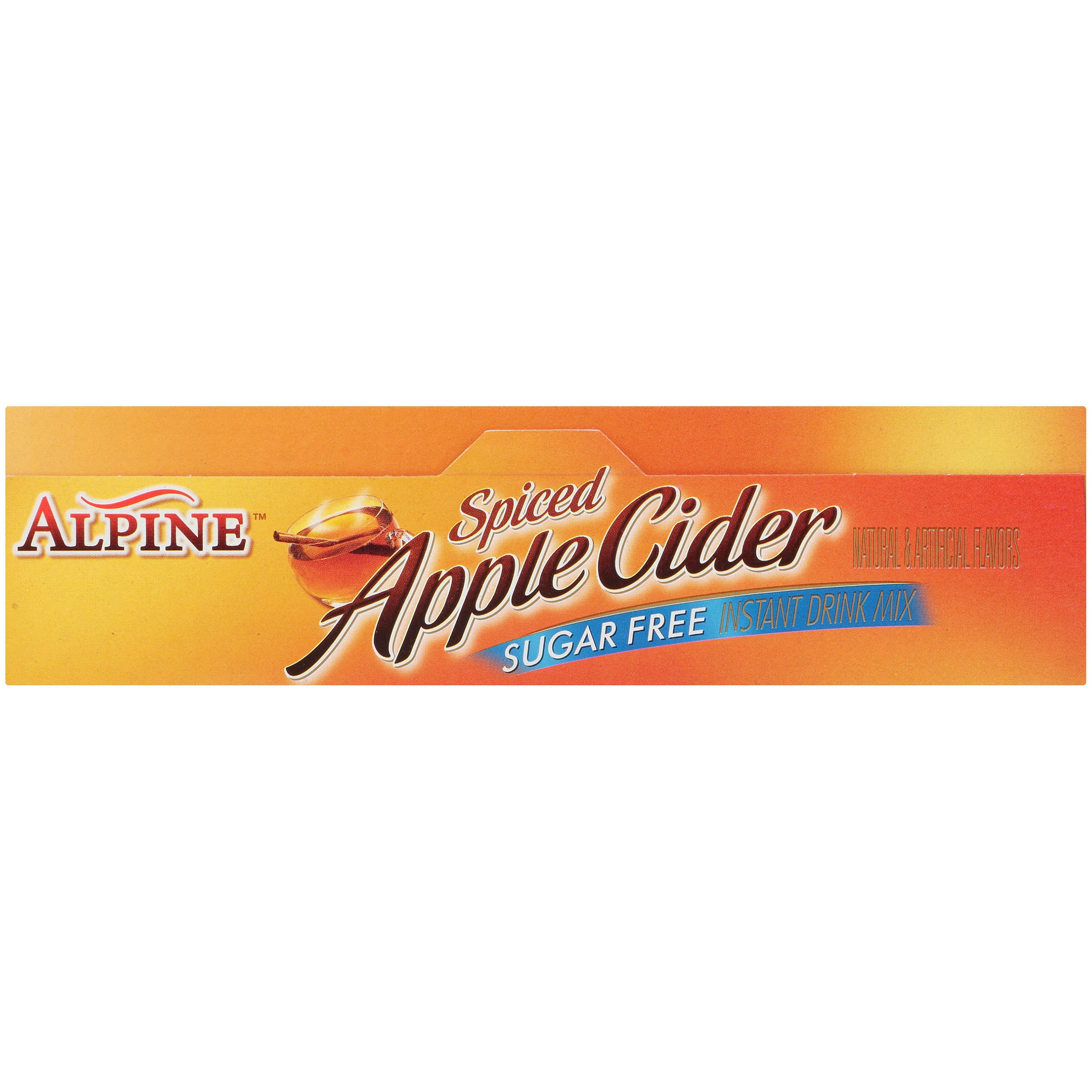 Alpine Sugar Free Spiced Apple Cider Instant Drink Mix 10 0 14 Oz Pouches Walmart Com Walmart Com