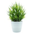 thumbnail image 2 of Gwong Decoración hogareña Flor artificial agradable con aspecto vívido hermoso simulación lavanda flor artificial flor en maceta Bonsai para boda Gwong 21067974, 2 of 6