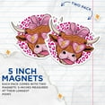 thumbnail image 4 of (2 Pack) Cute Cow Magnets - Funny Animal Magnets - Kitchen Refrigerator Magnets for Kids- 5" On Longest Side - for Fridges, Toolboxes, Cars - Made in USA - MAG2955, 4 of 7