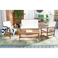 thumbnail image 3 of SAFAVIEH 4-Pieces Patio Outdoor Furniture Set, Beige, 3 of 15