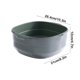thumbnail image 4 of Cesta organizadora de cocina | Escurridor de plástico apto para alimentos | Almacenamiento multiusos para verduras, utensilios | Diseño robusto y fácil de limpiar | 26,4x21x12cm | Verde Caqui, 4 of 7