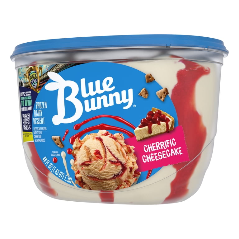 Blue Bunny Cherrific Cheesecake Premium Frozen Dessert, 46 fl oz
