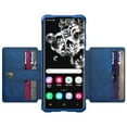 thumbnail image 2 of Dteck Wallet Case For Samsung Galaxy S20+, 10 Credit Card Holder Slots Purse Leather Protective Case Cover For Samsung Galaxy S20 Plus 6.7 inch, Dark Blue, 2 of 7