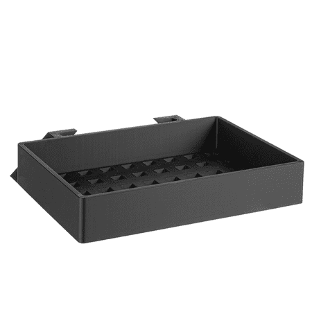 Hub-Style Ground Blind Shelf Fits Hub Hunting Blinds Organizer Tray 7.5×5 Inch Gear Shelf Holds 15 lbs Fits 9mm 9.5mm Poles Outdoor Hunting