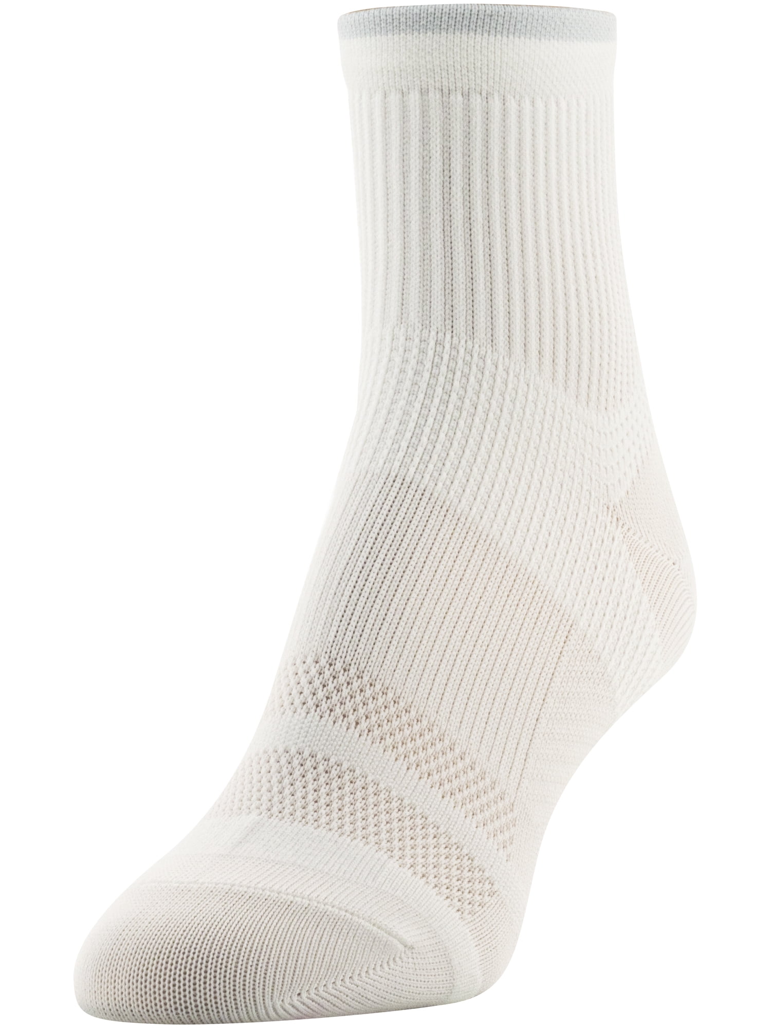 Peds Women's All Day Active Ankle Socks, 6 Pairs