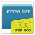 thumbnail image 5 of "Colored File Folders, Straight Tab, Letter Size, Blue/light Blue, 100/box | Bundle of 5 Boxes", 5 of 7