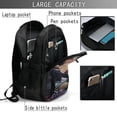 thumbnail image 4 of Solo Leveling Travel Backpack With Usb Charging Port Multifunctional Knapsack Computer Bag Large Capacity Backpack Daypack, 4 of 7