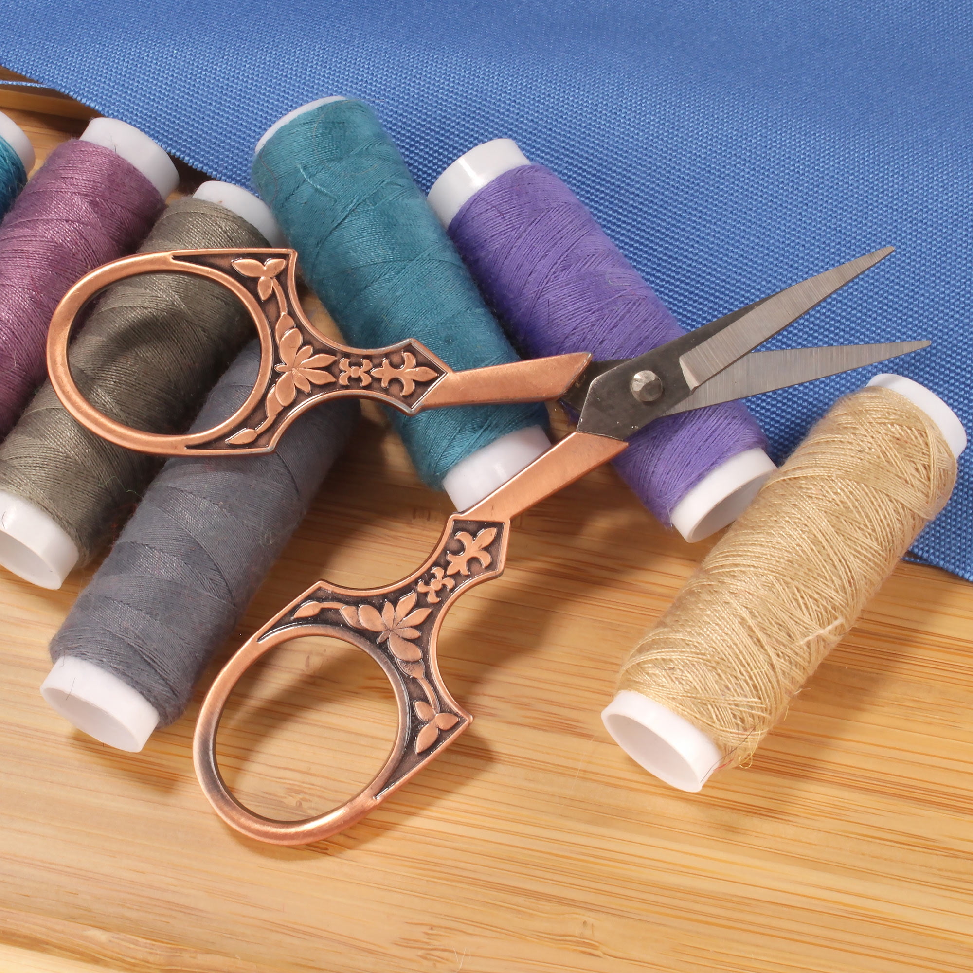 JubileeYarn Antique Embroidery Scissors - Bronze - 30 Scissors