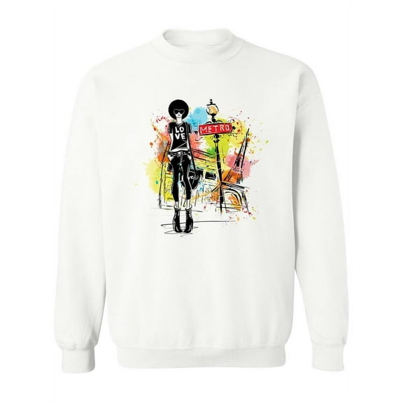 Style On The Street Sweatshirt Women -Image by Shutterstock, Female x-Large