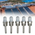 thumbnail image 3 of Thermowell G 1/2 Thread Immersion Sleeve Pocket for Temperature Sensor Stainless Steel Material PN40 Max Pressure, 3 of 9