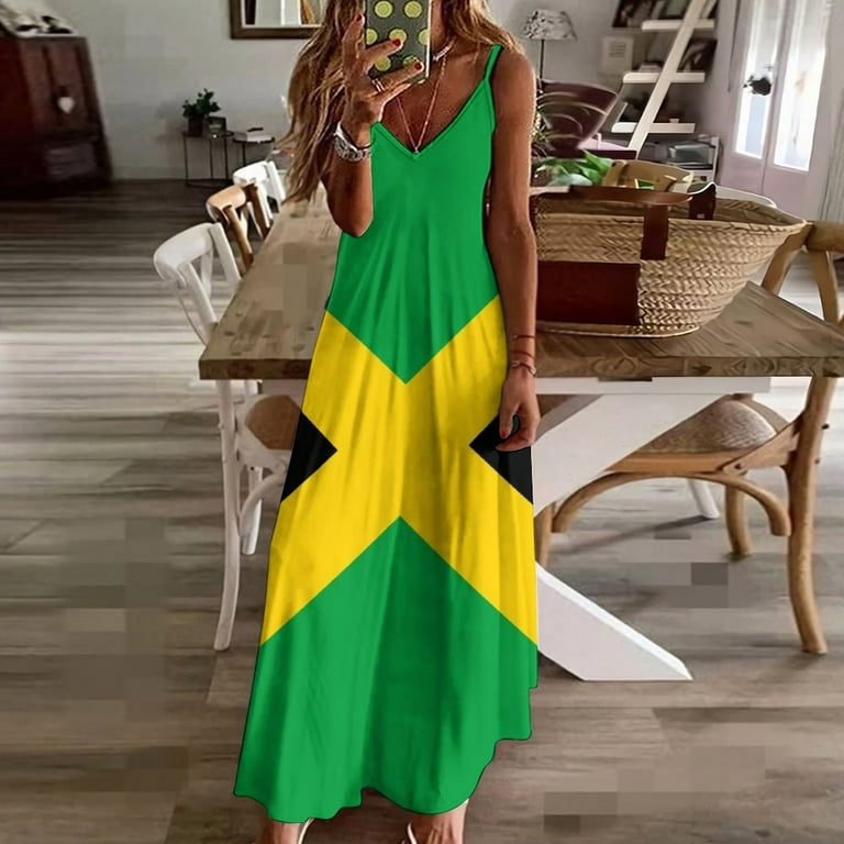 jamaican beach dresses Jamaican Dress Clubwear Beach Dress main image 1
