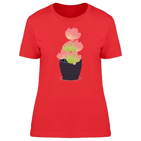 Cool Jelly Bean Plant In A Pot Tee Women's -Image by Shutterstock