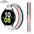 thumbnail image 1 of CNAGAIN 20mm 22mm Bandas De Nylon Para Samsung Galaxy watch 4/5 40mm 44mm , 5 Pro 45mm , Classic 42mm 46mm , Active 2 3 , Huawei GT 2/3/3 Banda Deportiva Elástica Tejida, 1 of 4
