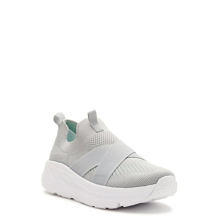

Athletic Works Women s Comfort Crossband Slip On Sneaker