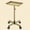 Gold, variant on NTGFU 38.5'' H X 17.8'' W Utility Cart with Wheels,Salon Rolling Tray Height Adjustable, Premium Aluminum Salon Tray Used for Tattoo Tray, Salon Tool/Color Tray, Beauty Spa Tray - Pink
