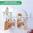 thumbnail image 4 of Yayeee Pot Holders Kitchen Heat Resistant with Pocket 7"x9.8" Cotton Oven Cooking Hot Pads, Purple Floral Tomatoes, 4 of 7