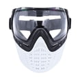 thumbnail image 1 of Máscara de esgrima, equipo de protección, máscara portátil y transpirable para entrenadores de esgrima, máscara para entrenamiento deportivo, máscara y negro, 1 of 8