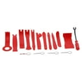 thumbnail image 3 of Kit de Retrait de Garniture de Voiture, Ensemble de Réparation Kit de Retrait de Garniture Auto Panneau de Voiture Kit d'Outils de Garniture pour Audio de Voiture pour Audio CD Zone de Contrôle Central de la Voiture Rouge, 3 of 8