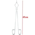 thumbnail image 3 of 5 Pcs Pince pour Creuset en Acier Inoxydable de 45 cm, Support de Pince pour Four de Fusion, 3 of 7