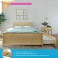thumbnail image 2 of Max & Lily Full Size Bed Frame with Trundle, Solid Wood Platform Bed with Storage, 2 of 8