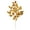 Gold, variant on Vickerman 31" Red Artificial Gardenia Glitter Spray, 2 per bag.