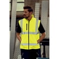 thumbnail image 2 of Yoko Mens Hi Vis Softshell Bodywarmer / Workwear, 2 of 3