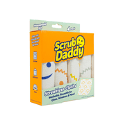 Scrub Daddy Streakless All Purpose Dust Cloths, 4 Count
