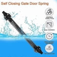 thumbnail image 4 of Garden Gate with 14-Inch Spring-Loaded Door Closer Made from Durable Carbon Steel for Outdoor Use, 4 of 5