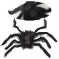 thumbnail image 3 of Glowing Spiders, Lifelike Comfortable Decorative Light Up Plush Spider  for Bar, 3 of 7
