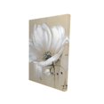 thumbnail image 1 of White abstract wild flower - 24"x36" canvas - Print on demand, 1 of 5