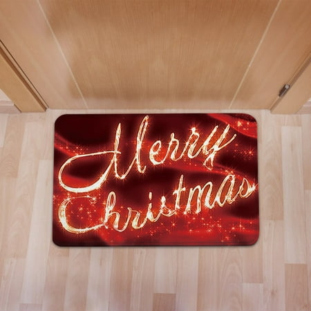 

Naughtyhood Christmas Home Textiles Christmas Cartoon Home Door Mat Absorbent Mat Living Room Kitchen Floor Mat Clearance sale