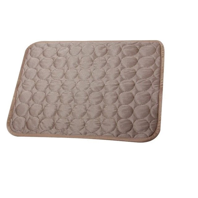 Big Pet Ice Silk Pad Dog Cat Pad Cool Pad Cooling Supplies Car Seat Pet Diaper Mat Machine Washable Summer Breathable Cool Down ShopWise Round