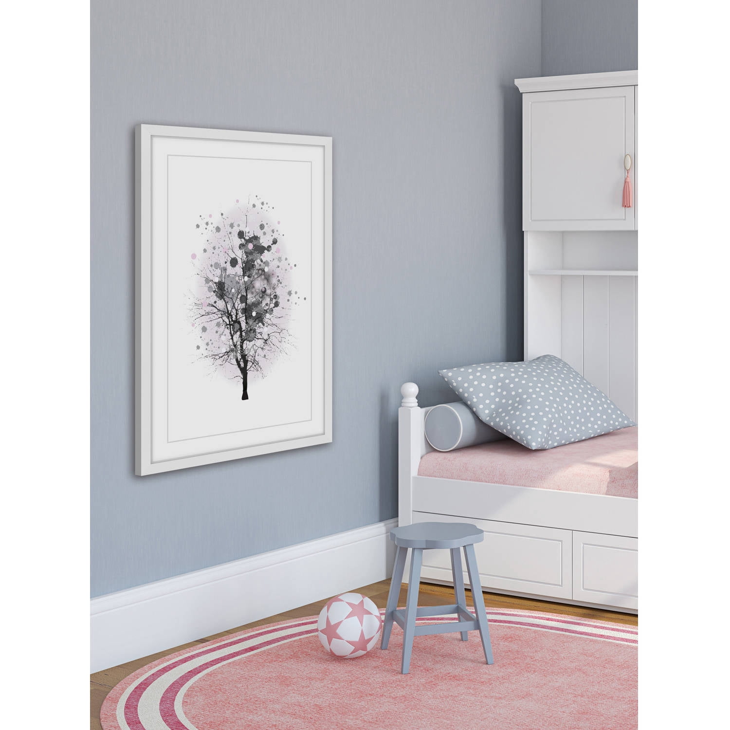 Marmont Hill "Branch Splash" by Katarina Snygg Framed Painting Print