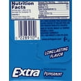 thumbnail image 6 of EXTRA Peppermint Sugar Free Chewing Gum 15 Pieces (10 Pack), 6 of 10