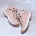 thumbnail image 7 of Shadoumai Women Boots Winter Waterproof Outdoor Hiking Shoes Fashion Leather Boots High Top Lace Up Snow Boots With Thickened Casual Design For Cold Weather, 7 of 7