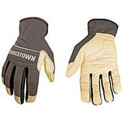 Youngstown Glove 12-3180-70-M General-Purpose Work Gloves M Slip-On Cuff Wing Thumb Gray/Tan