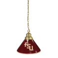 thumbnail image 1 of Holland Bar Stool BL1BRFSU-FS NCAA Florida State University Script Single Shade Pendant Light - Brass, 1 of 1