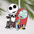 thumbnail image 5 of Hallmark Disney Tim Burton's The Nightmare before Christmas Jack and Sally Christmas Ornament, Metal, 5 of 6
