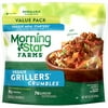 MorningStar Farms Meal Starters Grillers Veggie Crumbles, Vegan Plant Based Protein, 16.2 oz (Frozen)