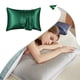 thumbnail image 3 of Funda de almohada de satén Toystoory 2 piezas verde negruzco, 3 of 6