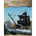 thumbnail image 4 of Mould King 13186 Pirates of the Caribbean Large Black Pearl Model Pirate Ship Kit, 4 of 10