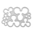 thumbnail image 1 of Crea diseños únicos de álbumes, tarjetas y álbumes de recortes con troqueles de corte de metal de tres hojas para decoración DIY, 1 of 3