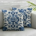 thumbnail image 3 of Nawypu  Blue Throw Pillow Covers - Blue Pillow Covers  Decorative Blue and White Pillow Covers, Chinoiserie Pillow Cover, Chinoiserie Decor, 3 of 5