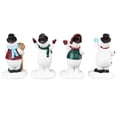 thumbnail image 6 of Northlight Winter Ready Glitter Snowman Christmas Stocking Holders - 7" - Set of 4, 6 of 9