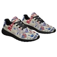 thumbnail image 6 of Red Wine And Blue 4th Of July Shoes Sneakers Black Size 12, 6 of 7
